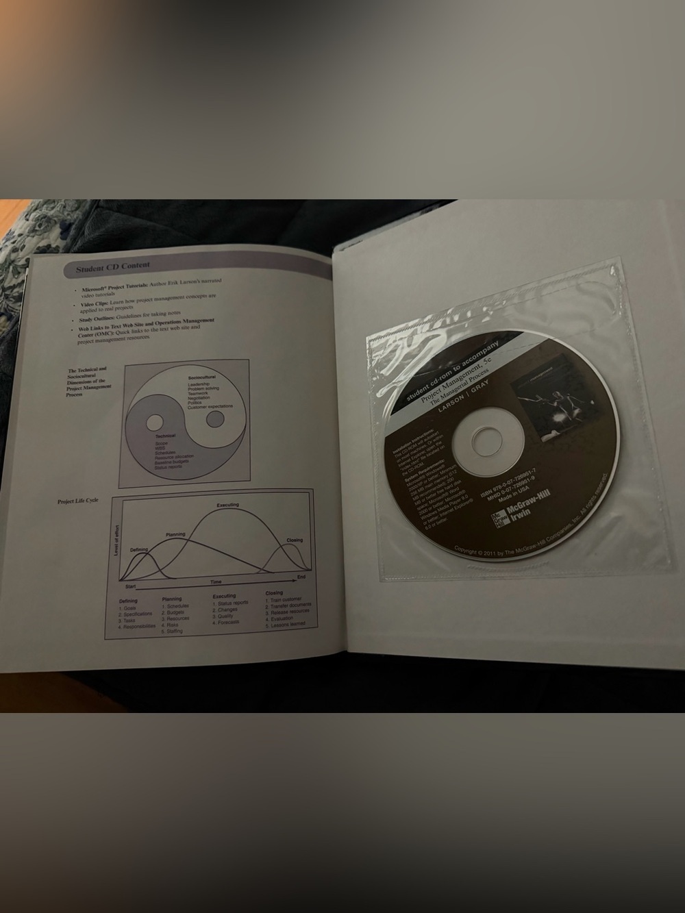 Project Management: The Managerial Process used textbook - Picture 5 of 6